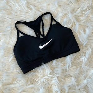 Nike Dri Fit Sports Bra Black Size Small